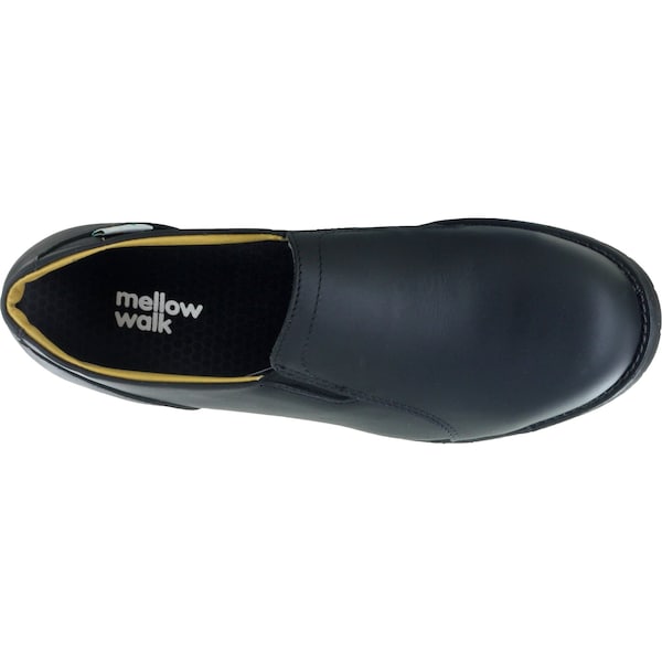 Mellow Walk Safety Women's Steel Toe, Thermal Rubber Outsole, Black, 5.5 D - 402109BLK055