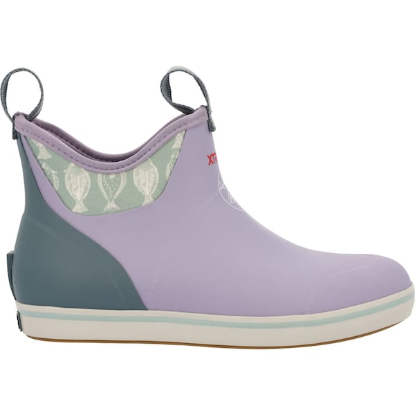 Xtratuf Women's Ankle Boot, Plain Toe Toe, 6 in Height, Lavender, 7 - XWAB503