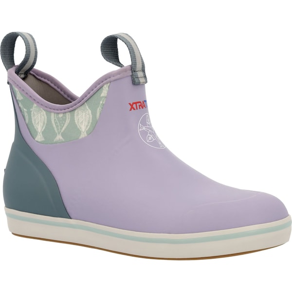 Xtratuf Women's Ankle Boot, Plain Toe Toe, 6 in Height, Lavender, 7 - XWAB503
