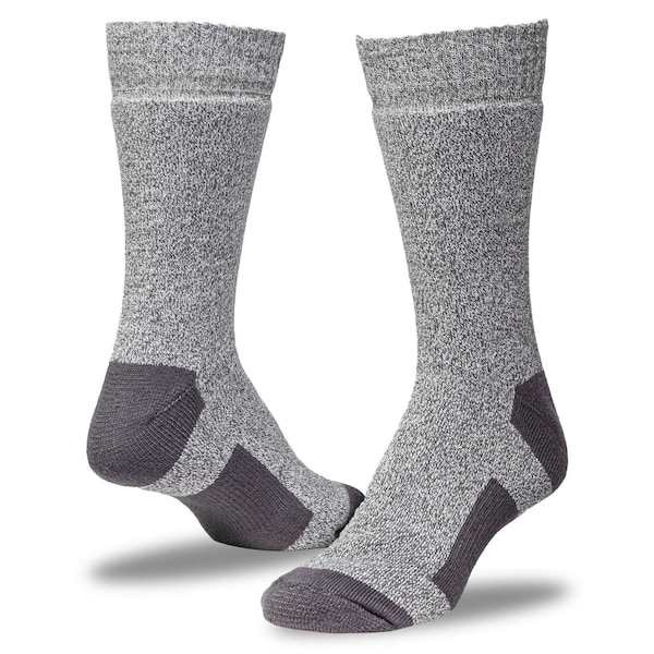 Railroad Sock The Twisted Sister Women's Outdoor Crew Socks, Size 5-10, Grey, 1PR - 684 TS GY