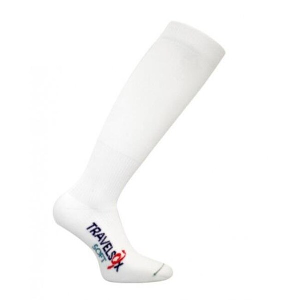 Travelsox Travelsox TSS 6000 Travelsox Soft Padding OTC Socks; White - Small - TSS6000_W_SM