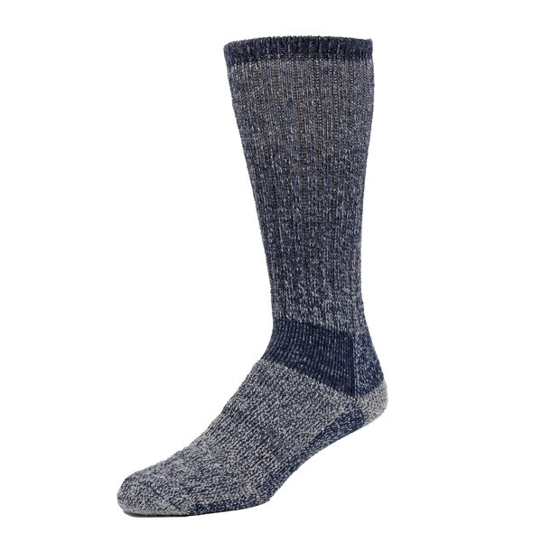 Railroad Sock Merino Wool Boot Crew Socks, Size 6-12 M, Navy, 1PR - 2982 NV