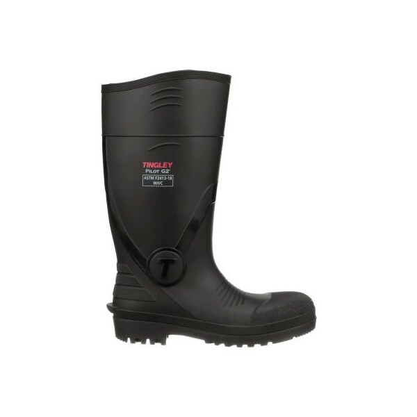 Tingley Tingley Pilot G2 Knee Boot, Composite Safety Toe, 15inH, Size 12, Black - 31261.12
