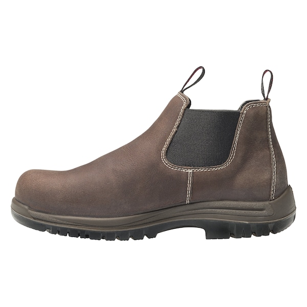 Avenger Safety Footwear Men's Composite Toe Slip-On Work Boot, Brown, 10.5, Medium, A7110 - A7110-10.5M