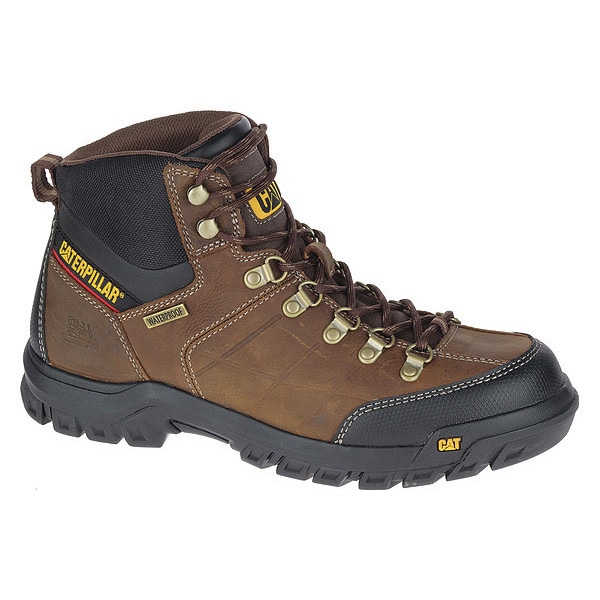 Cat Footwear Threshold, Men's Work Boots, 11 M, Real Brown - P74128