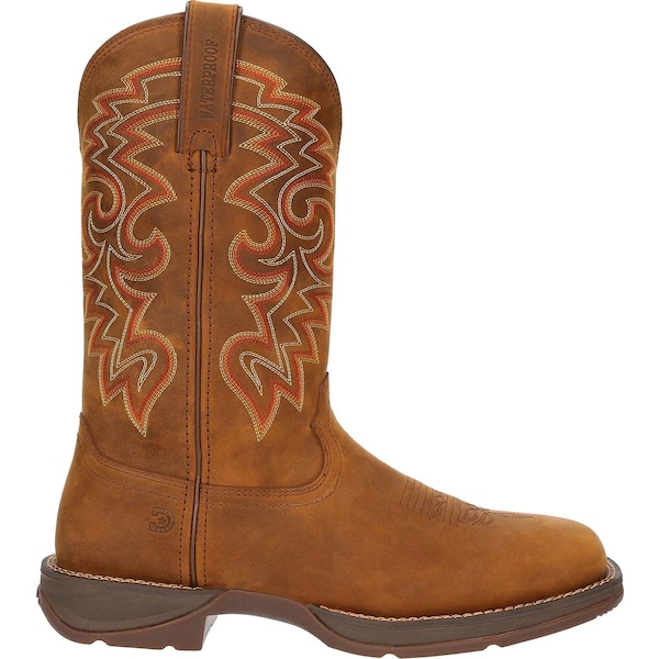 Durango Men's Western Boot, 8.5 M, Leather, 12 in H, Russet - DDB0361
