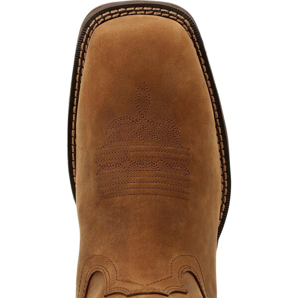 Durango Men's Western Boot, 8.5 M, Leather, 12 in H, Russet - DDB0361