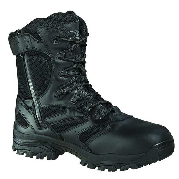 Thorogood Shoes Unisex Work Boot, 9 W, Leather and Nylon, 8 in Height, Black - 834-6219 9W