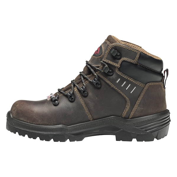 Avenger Safety Footwear Men Carbon Nano-Fiber Toe FOUNDATION CN PR, MENS PR, Brown, 16, Wide - A7401-16W
