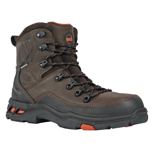 Hoss Boot Co Men's Composite Toe Work Boot, Brown, 14, 2E, 60260 - 60260