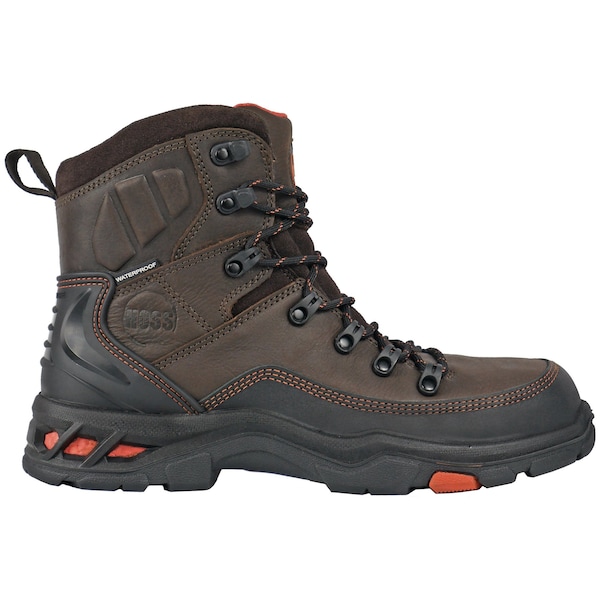 Hoss Boot Co Men's Composite Toe Work Boot, Brown, 14, 2E, 60260 - 60260