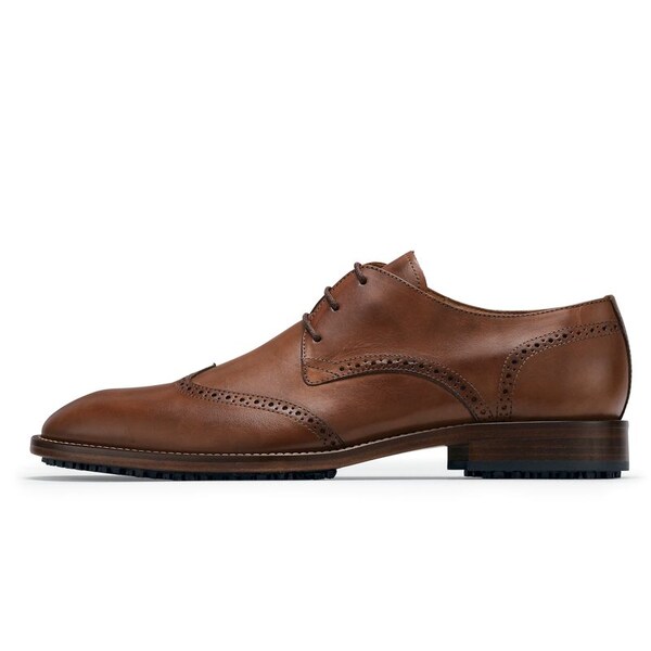 Shoes For Crews Bronson Men's Dress Slip Resistant Shoe, Size 12 - 53778