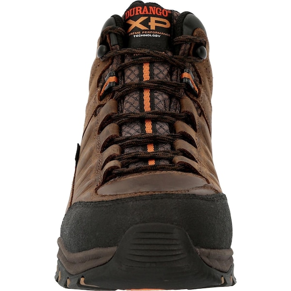 Durango Men's Waterproof Hiker Boot, 11.5 W, Alloy Toe, 5 in H, Rodeo Tan, DDB0363 - DDB0363