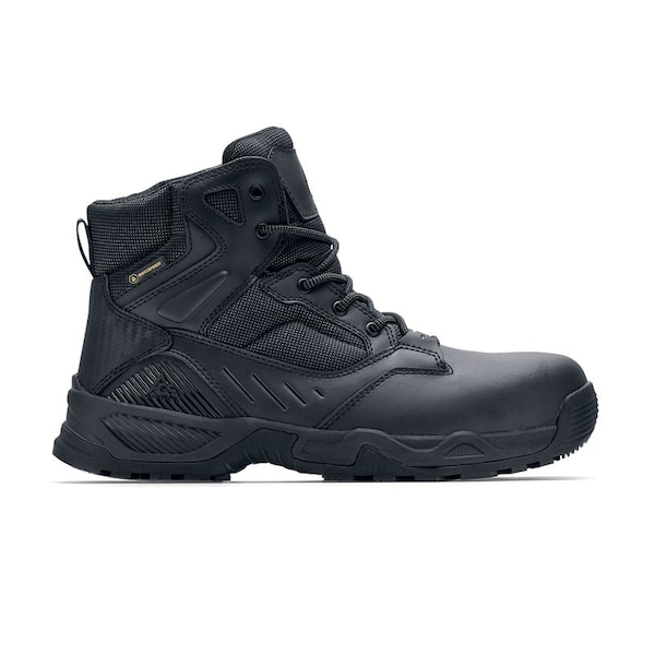 Shoes For Crews Men's Nano Toe 6-Inch Work Boot, Black, 12, Medium, 71183 - 71183
