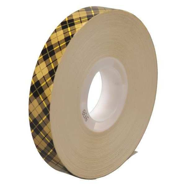 Cinta de transferencia de adhesivo Scotch 3M™ 908, 2.0 mil, 1/2" x 36 yardas, Transparente, 72/Estuche - T963908