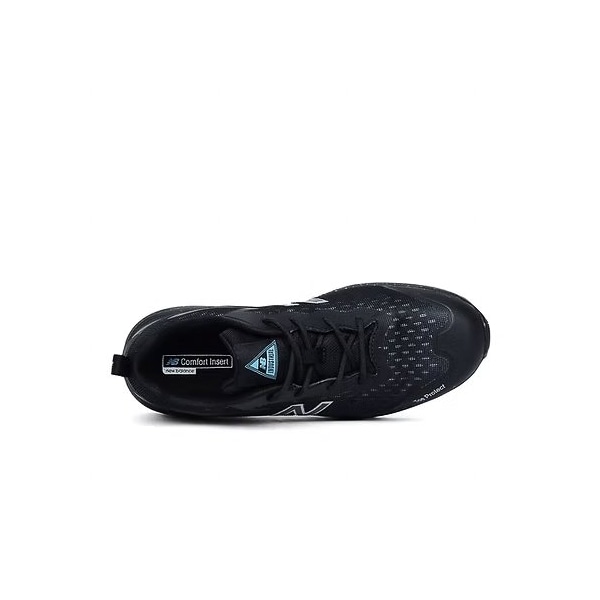 New Balance Women's Athletic Shoe, Black/Blue, 8 1/2, WIDLOGIBL - WIDLOGIBL-8.5D