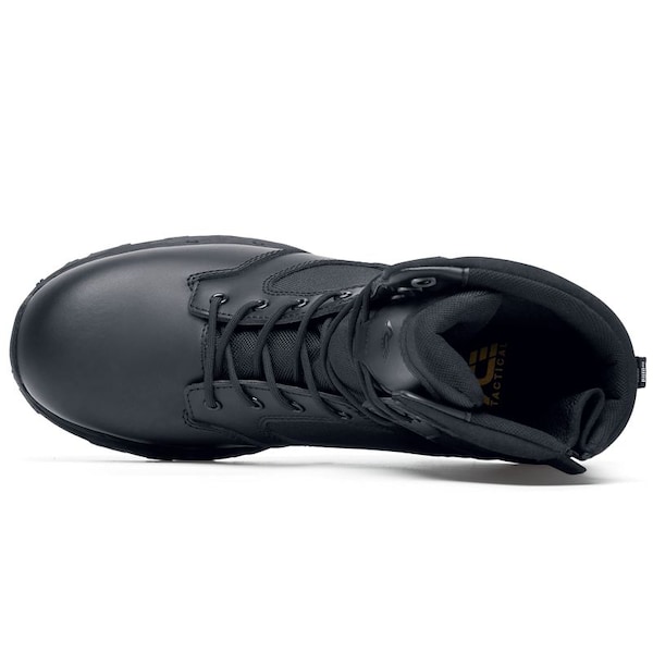 Shoes For Crews Men's Nano Composite Toe 8-Inch Work Boot, Black, 15, Medium, 72390 - 72390