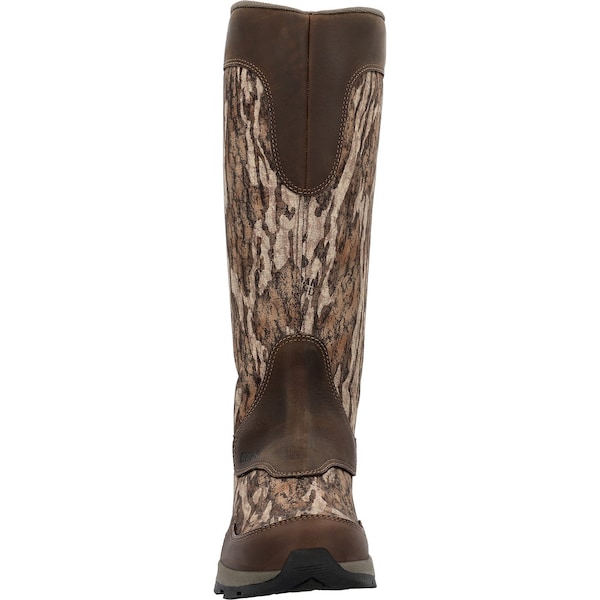Rocky Waterproof Snake Boot, 14 M, Leather, 16 in H, Mossy Oak Bottom Land - RKS0640
