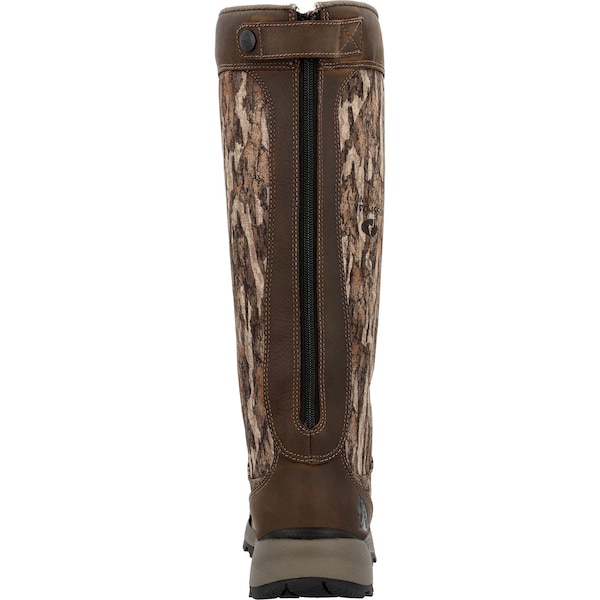 Rocky Waterproof Snake Boot, 14 M, Leather, 16 in H, Mossy Oak Bottom Land - RKS0640