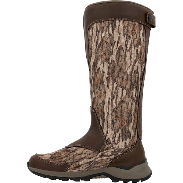 Rocky Waterproof Snake Boot, 14 M, Leather, 16 in H, Mossy Oak Bottom Land - RKS0640