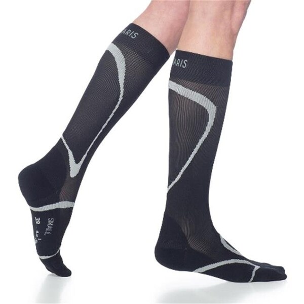 Sigvaris Sigvaris Performance Sock 412CSL99 20-30mmHg Ankle Closed Toe; Calf Socks - Black; Sort Large - 412CSL99