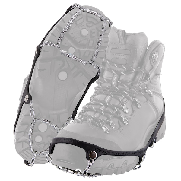Yaktrax Yaktrax Diamond Grip Unisex Rubber/Steel Snow and Ice Traction Black W 10.5+/M 9.5-12.5 Waterproof 1 - 08532