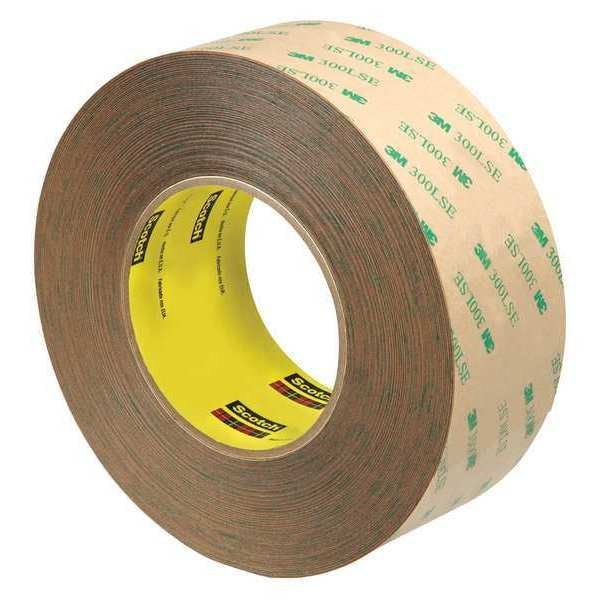 Cinta de transferencia de adhesivo Scotch 3M™ 9472LE, rollos de mano, 5.0 Mil, 2" x 60 yardas, transparente, 2/caso - T96794722PK