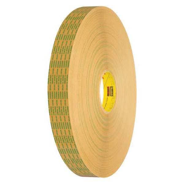Cinta de transferencia adhesiva Scotch 3M™ 465XL, rollos manuales, 2.0 Mil, 3/4" x 60 yardas, transparente, 48/caja - T964465XL