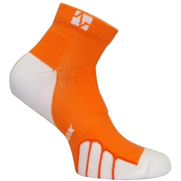 Vitalsox Vitalsox VT 1010T Tennis Color On Court Ped Drystat Compression Socks; Orange - Extra-Large - VT1010T_OG_XLG