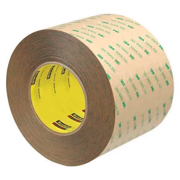 Cinta de transferencia adhesiva Scotch 3M™ 9472LE, rollos manuales, 5.0 Mil, 4" x 60 yardas, Transparente, 2/Caja - T96994722PK