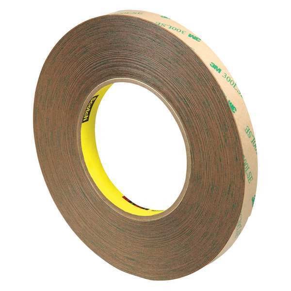 Cinta de Transferencia de Adhesivo Scotch 3M™ 9472LE, Rollos Manuales, 5.0 Mil, 1/2" x 60 yds., Transparente, 3 pzas. - T96394723PK