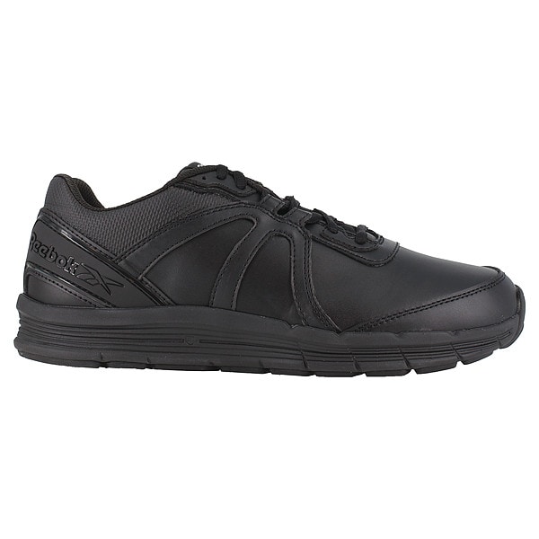 Reebok Guide Work, Men's Athletic Shoe, 10 1/2 W, Leather, Black - RB3500