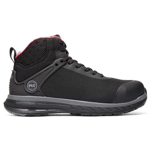 Timberland Pro Women's Athletic High-Top Shoe, Black/Gray, 9 1/2, TB1A1Z4P001 - TB1A1Z4P001