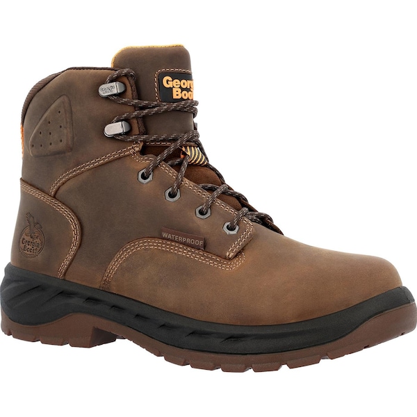 Georgia Boot OT, Men's 6 in Alloy Toe Work Boot, Brown, 10.5, W - GB00522  W  105