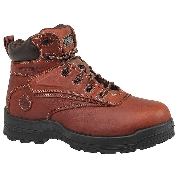 Rockport Works RK668, Women's 6 in Composite Toe 6-Inch Work Boot, Deer Tan, 8, M, RK668 - RK668