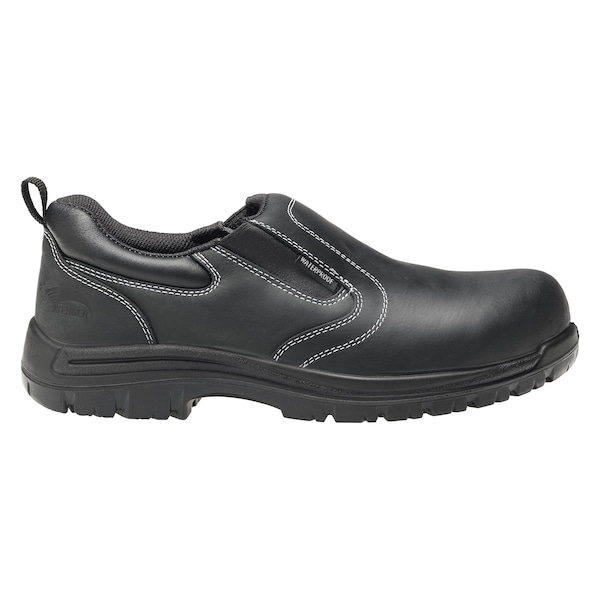 Avenger Safety Footwear Men Composite Toe FOREMAN SLIP-ON CT, MENS PR, Black, 10, Medium - A7109-10M