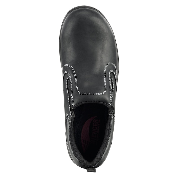 Avenger Safety Footwear Men Composite Toe FOREMAN SLIP-ON CT, MENS PR, Black, 10, Medium - A7109-10M