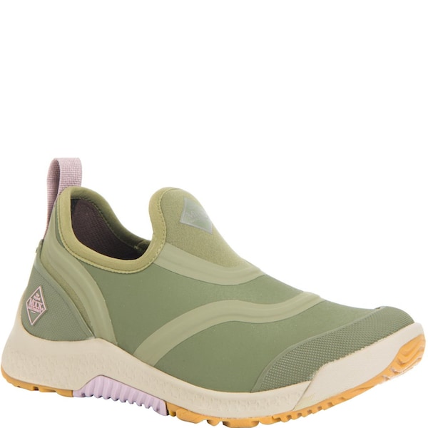 Muck Boot Co Women's Work Boot, 8.5 Rubber, 3" H, Green - OSSW300  M  085