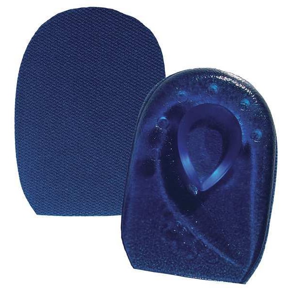 Impacto Heel Cup, Fabric Cover, Visco-Elastic Polymer, Blue, Men 5 to 7, Women7 to 9 - 4839