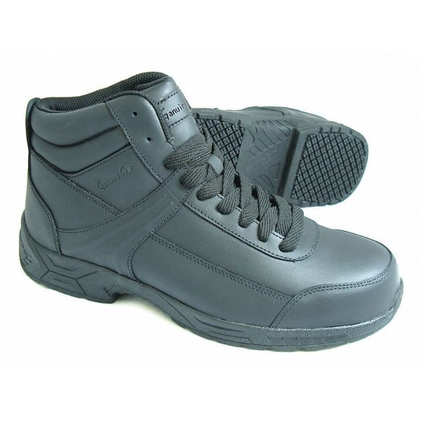 Genuine Grip Men Leather Work Boot, 6", 7.5M, PR - 1021-7.5M