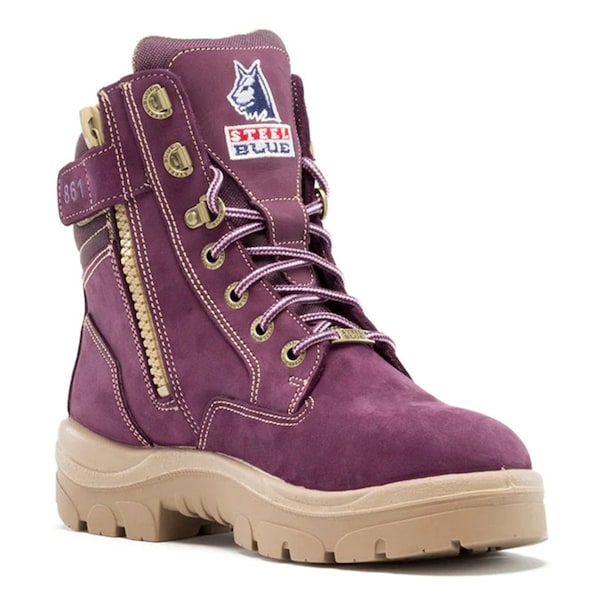 Steel Blue Ladies 9 Wide, Steel Toe Toe - 892861W-090-PUR