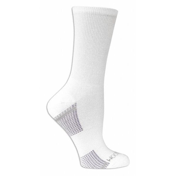 Fruit Of The Loom Socks, 8-1/2" H, Womens, Size S, PK6 - FRW10118C6CC001