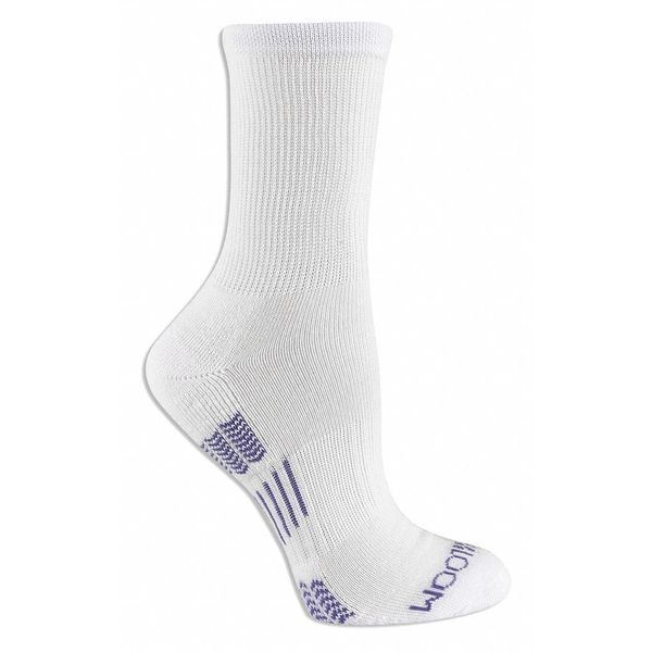 Fruit Of The Loom Socks, 8-1/2" H, Womens, Size S, PK6 - FRW10118C6CC001
