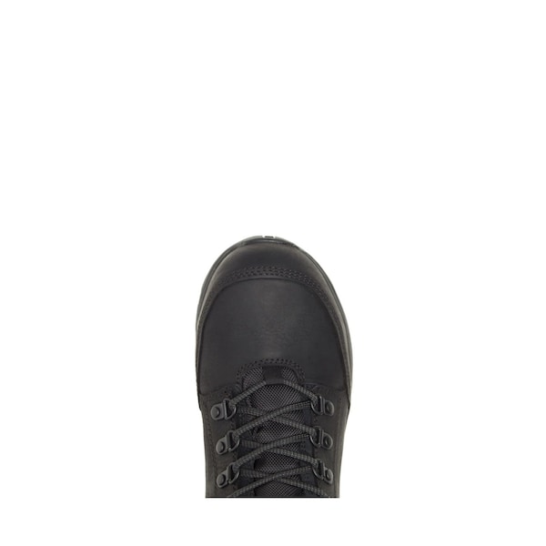 Wolverine Men's 6-Inch Work Boot, 11 W, Steel Toe, Black, W211042 - W211042