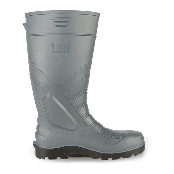 Oliver By Honeywell Men's 22205 Work boots, Steel Toe, 16" Height, Gray, 10 - 22205