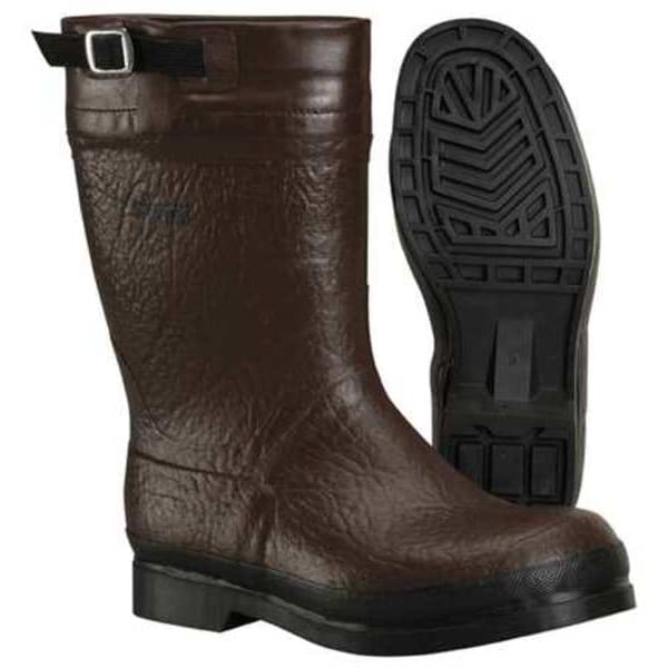 Viking Unisex VW37 Insulated Rubber Boots, Plain Toe, 15" Height, Brown, 14 - VW37-14