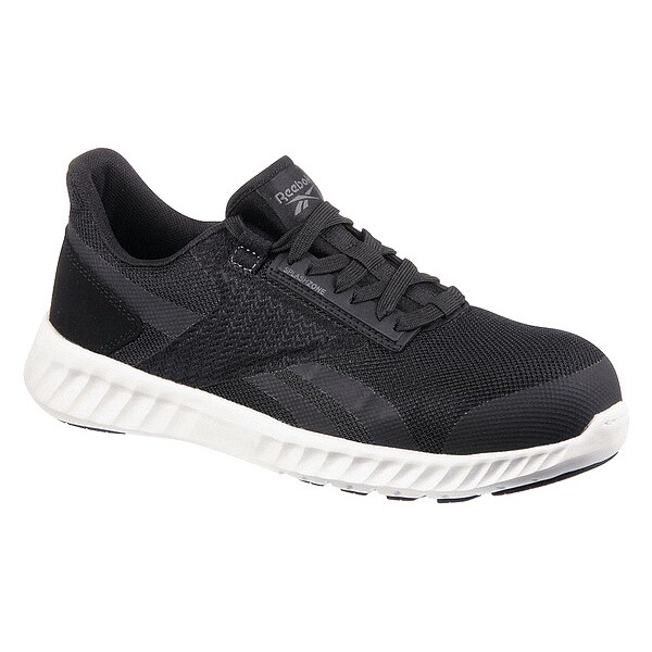 Reebok Women's Athletic Shoe, 4, Composite Toe, Black/White, RB423 - RB423-M-04.0