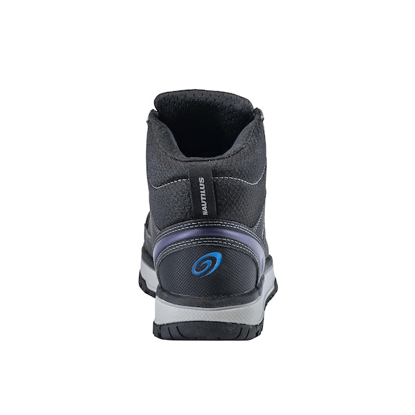 Nautilus Safety Footwear Women Aluminum Toe Size 8 URBAN AT, WOMENS PR, Black, Purple, 8, Medium - N1471-8M