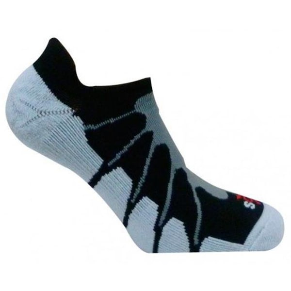 Powerplay SS 6011 Sport Plantar Fasciitis Arch Support Ghost Compression Socks; Black - Large - PO17944