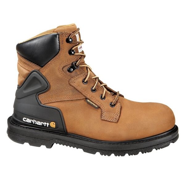 Carhartt Men's 6-Inch Work Boot, 11 M, Steel Toe, 6 in H, Brown, CMW6220 - CMW6220 11M